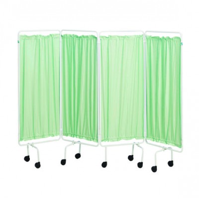 Plastic Curtains (4 panels) green